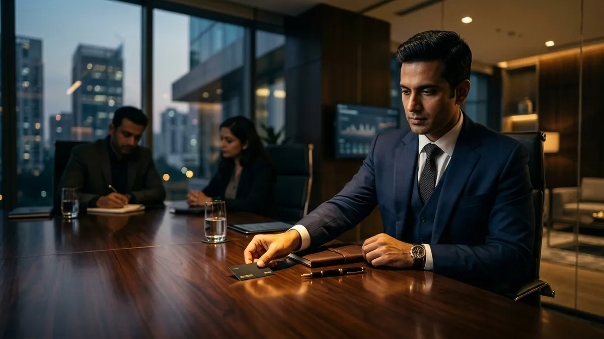 Why Your Business Card Still Shapes First Impressions — Design & Identity article by Abhijit JK, brand and business growth consultant