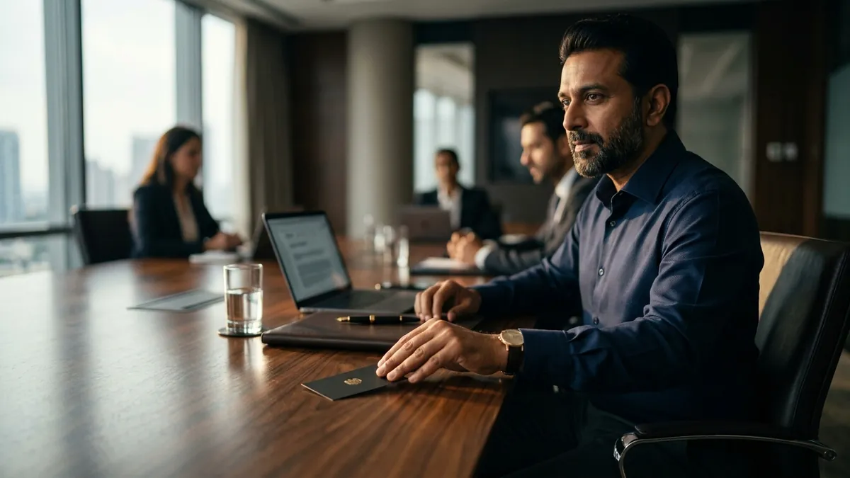 Why Your Business Card Still Decides If You Get the Deal — Design & Identity article by Abhijit JK, brand and business growth consultant