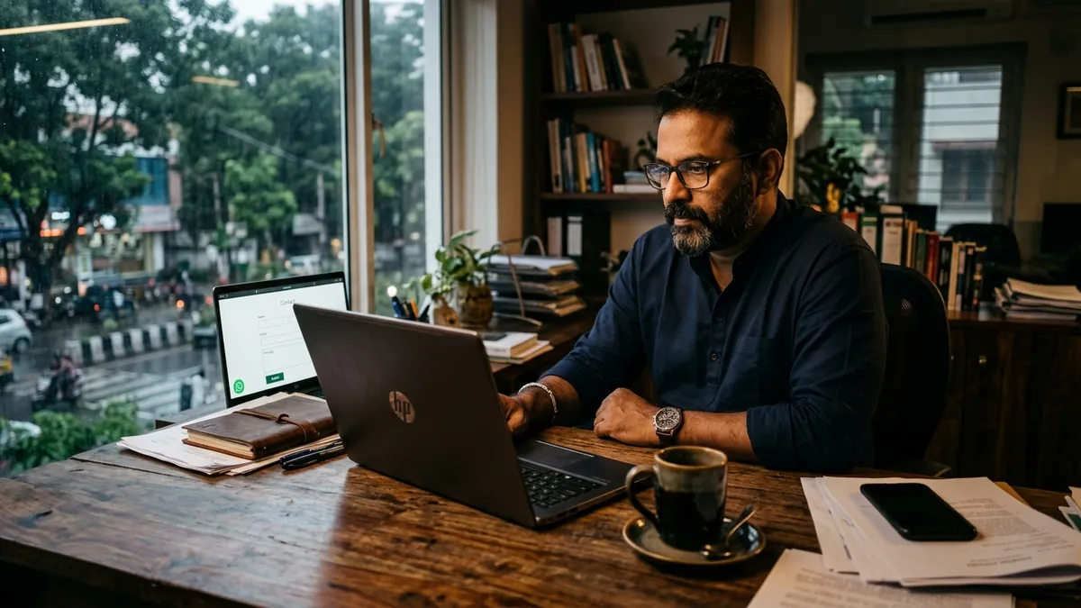 Why Your Contact Page Is Killing Your Enquiries — Website & SEO article by Abhijit JK, brand and business growth consultant