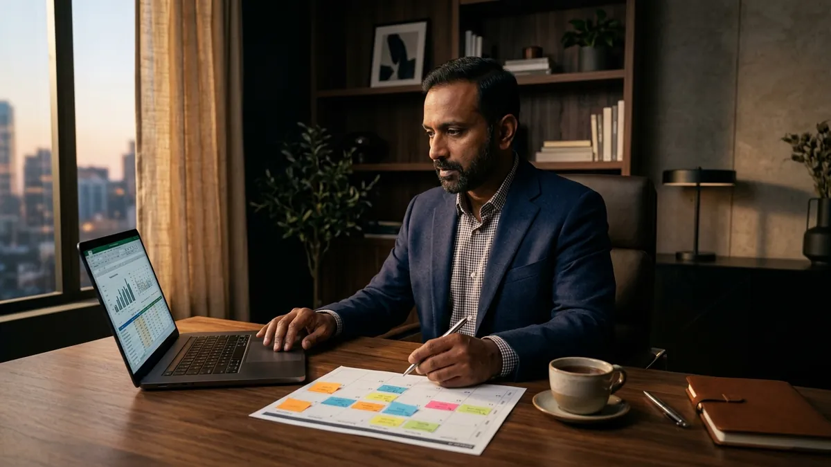 How to Build a Content Calendar That Actually Gets Used — Social Media article by Abhijit JK, brand and business growth consultant