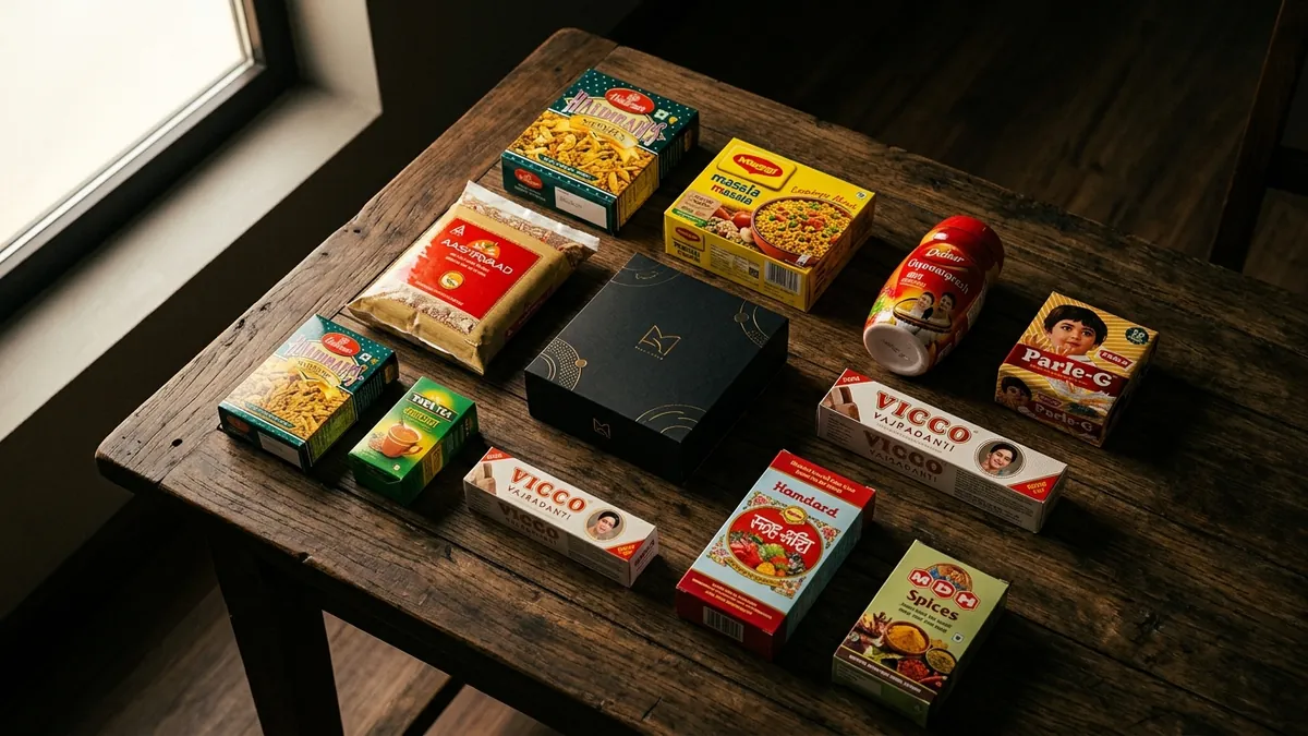 Why Your Product Packaging Looks Busy But Says Nothing — Design & Identity article by Abhijit JK, brand and business growth consultant