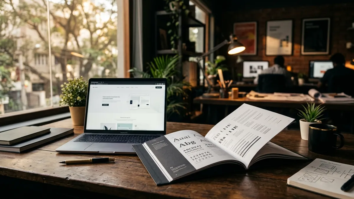 Why Your Typography Is Silently Killing Your Brand — Design & Identity article by Abhijit JK, brand and business growth consultant