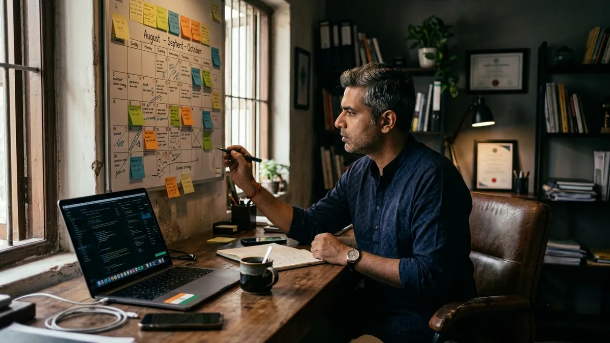 Why Your Content Calendar Exists But No Content Goes Out — Social Media article by Abhijit JK, brand and business growth consultant