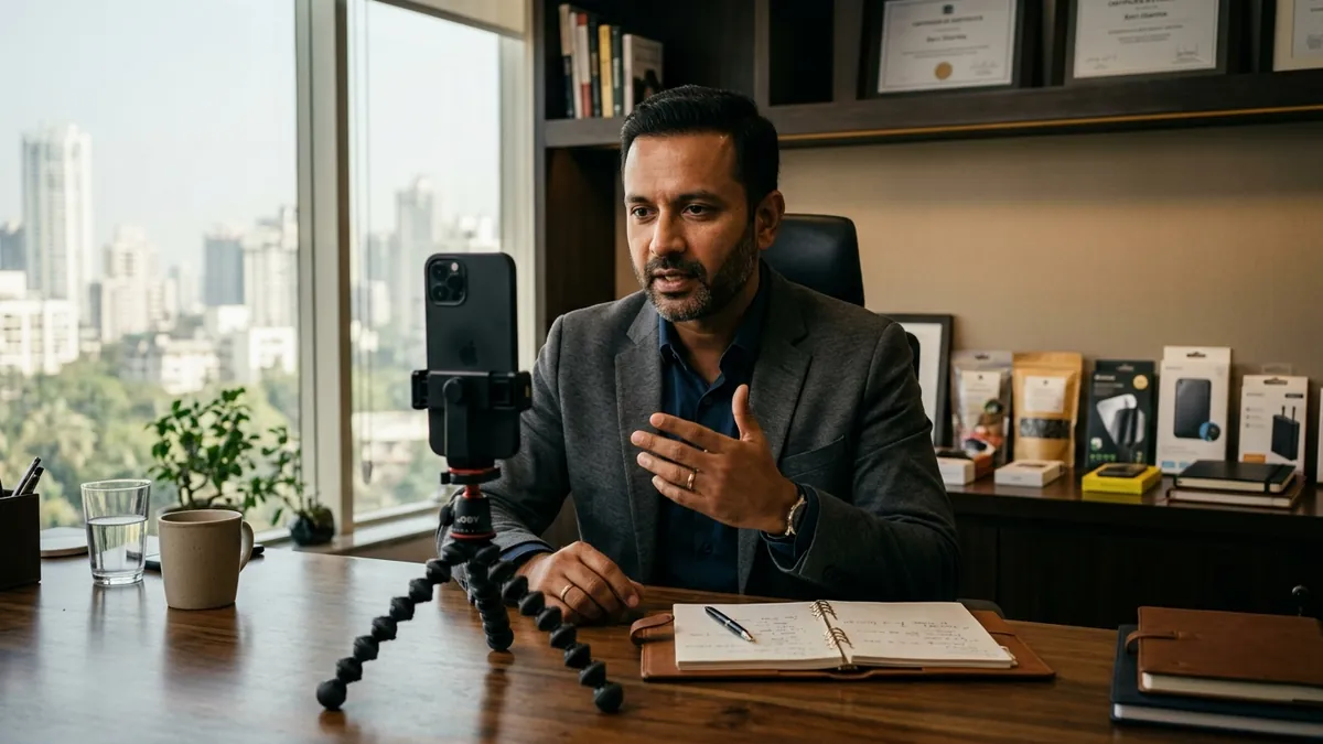 Why Founder-Led Content Converts Better Than Ads — Social Media article by Abhijit JK, brand and business growth consultant