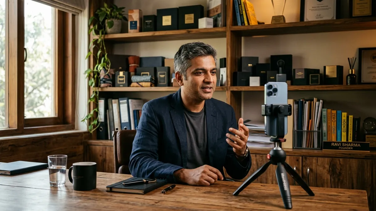 Why Founder-Led Content Converts Better Than Brand Posts — Social Media article by Abhijit JK, brand and business growth consultant