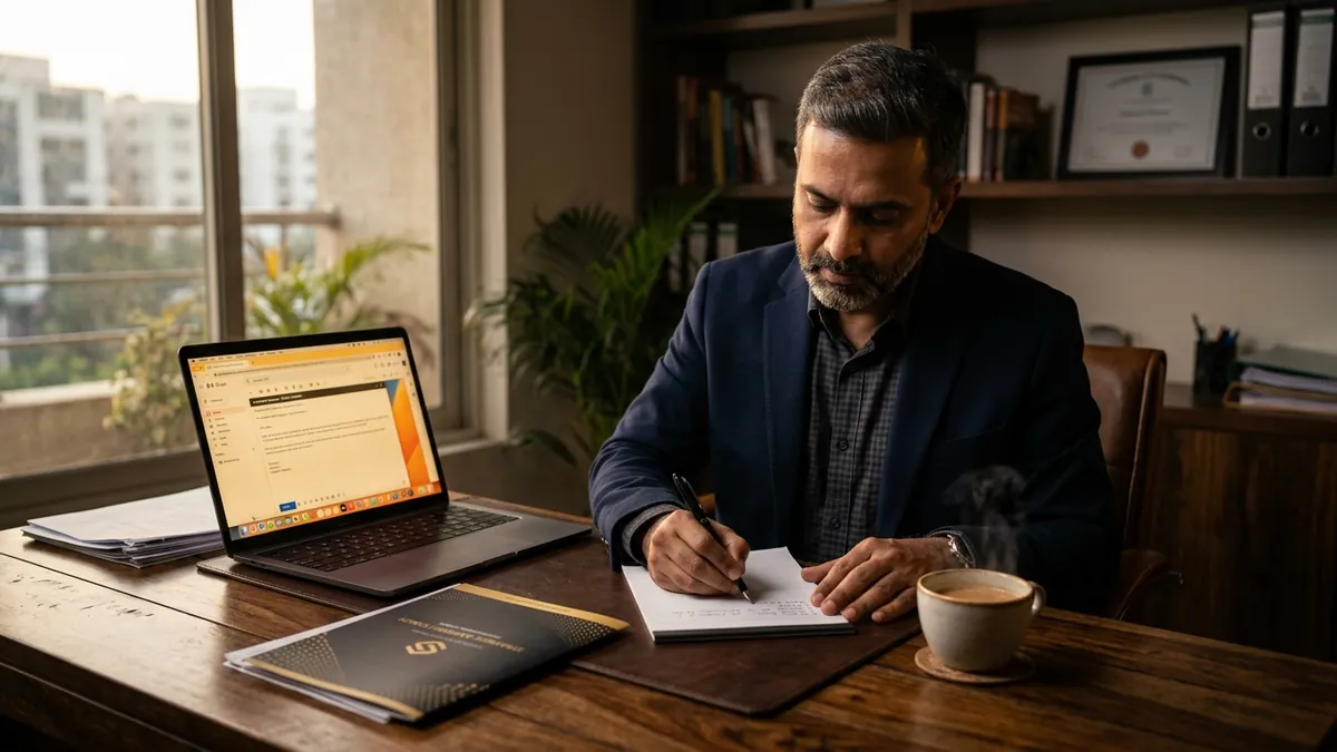 Why Your Sales Pitch Works in Person But Fails on Paper — MSME & Founder Advice article by Abhijit JK, brand and business growth consultant