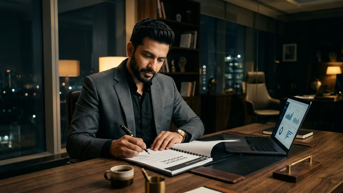Why Your Business Proposal Loses Before You Present It — MSME & Founder Advice article by Abhijit JK, brand and business growth consultant