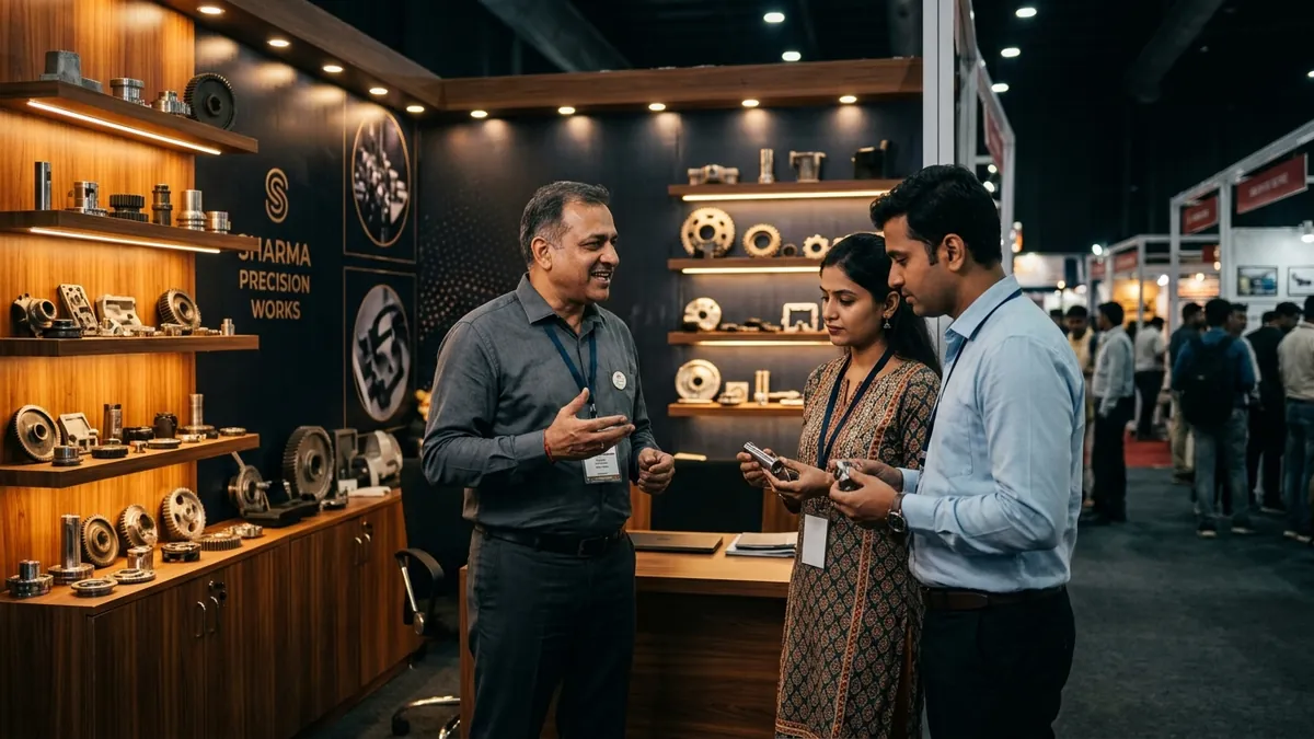 Why Your Exhibition Stall Gets Visitors But No Orders — MSME & Founder Advice article by Abhijit JK, brand and business growth consultant