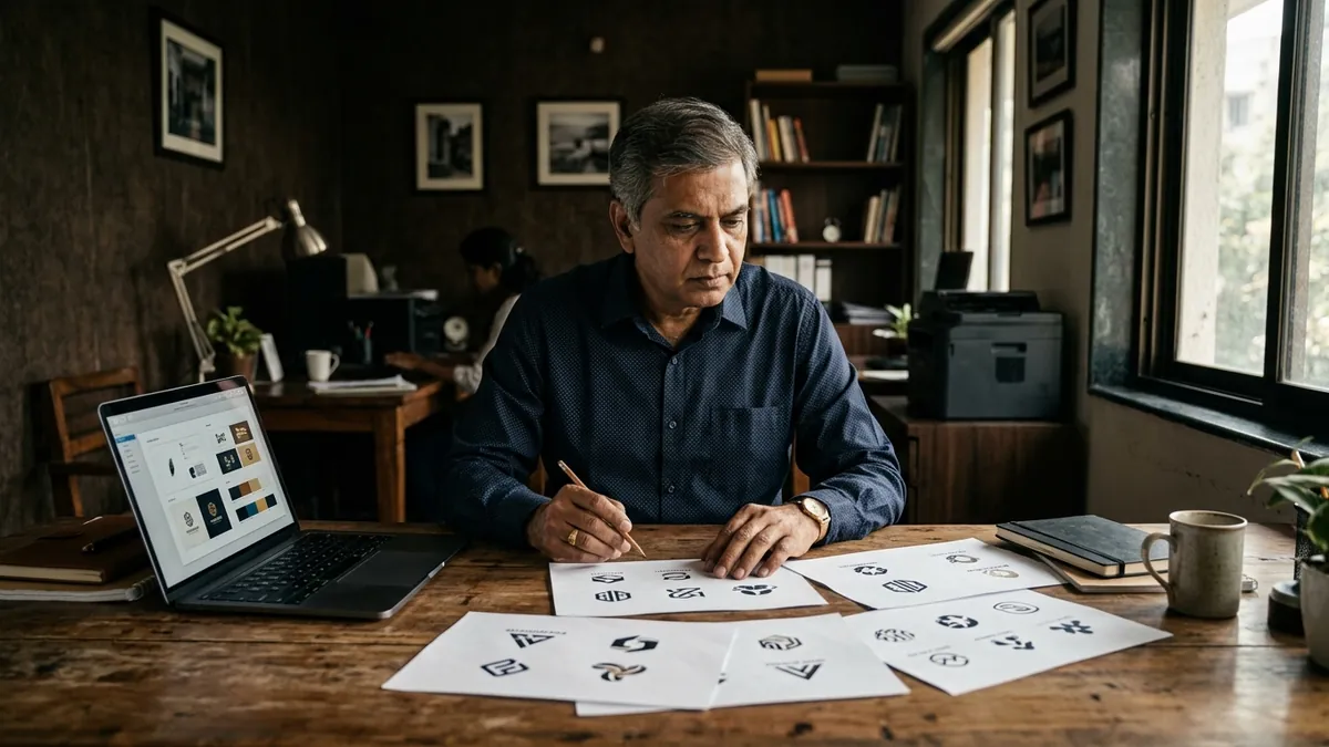 Why Your Logo Is Not Doing Any Business Work — Design & Identity article by Abhijit JK, brand and business growth consultant