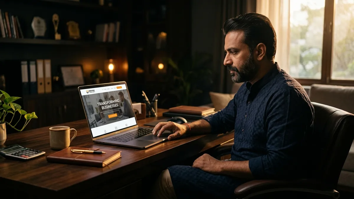 Why Your Website Homepage Confuses Visitors in 8 Seconds — Website & SEO article by Abhijit JK, brand and business growth consultant